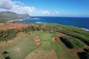 Poipu Bay 14th Green Aerial